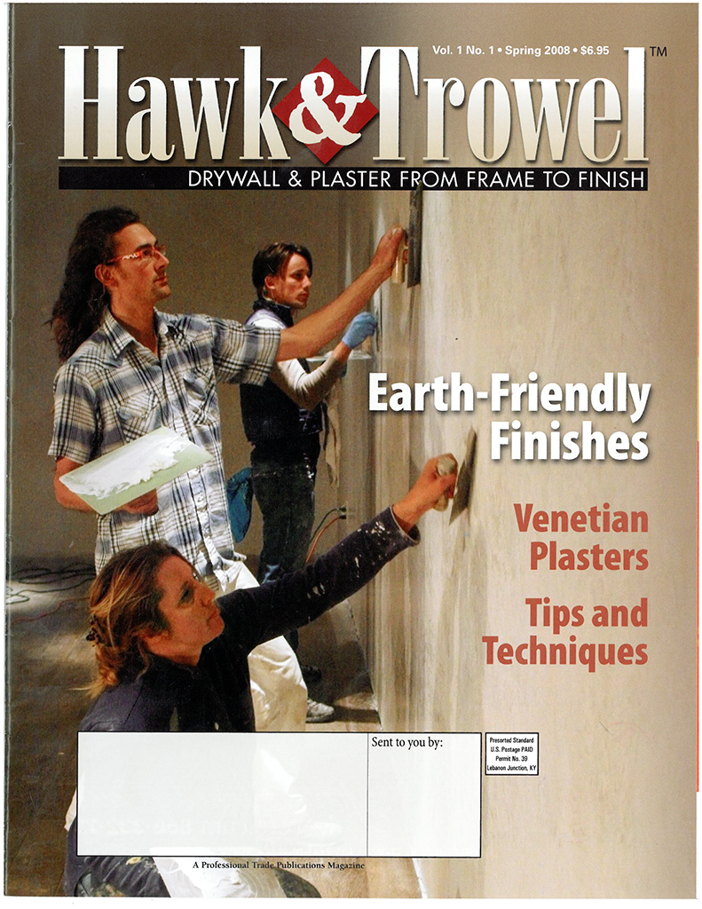 Hawk and Trowel Venetian Plaster Page 1